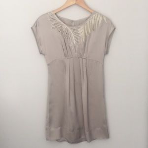 Bcbg silk dress size xxs